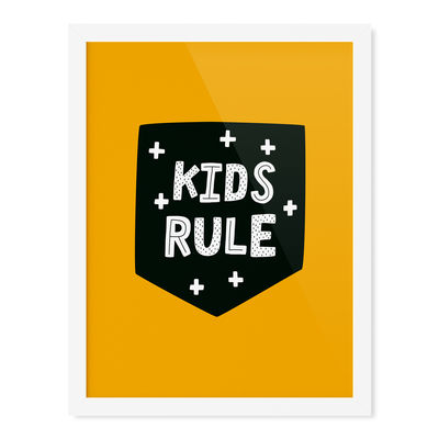 Plakat scandi kids rule